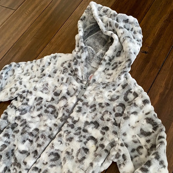 🚨⭐️ Wonder Nation Snow Leopard Jacket size M 7/8 - Picture 3 of 6